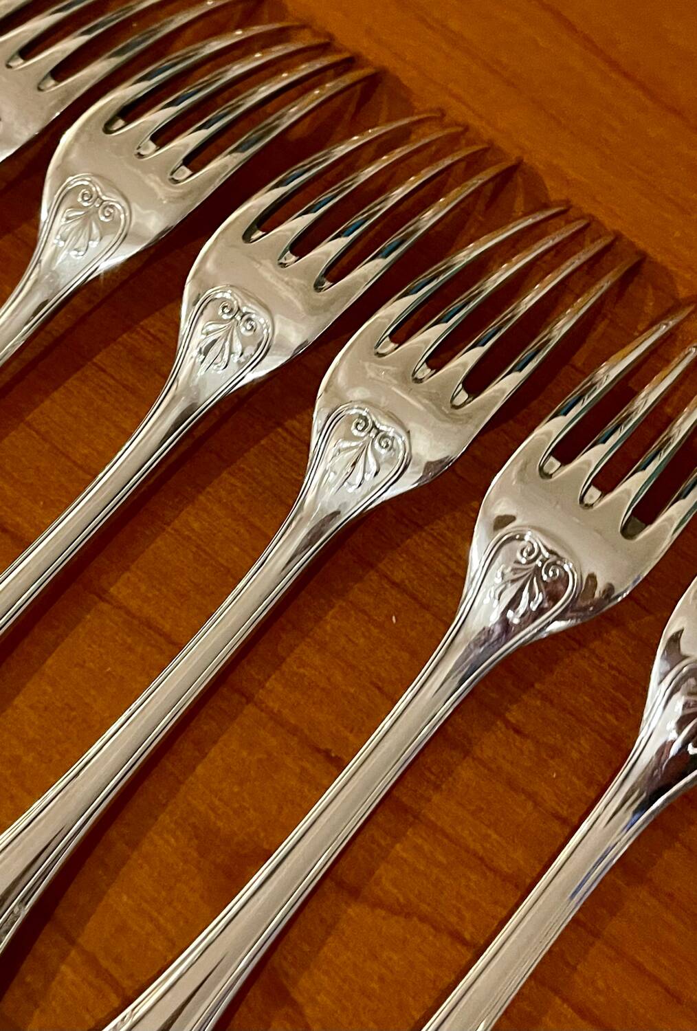 Christofle malmaison cutlery 88 pieces new condition