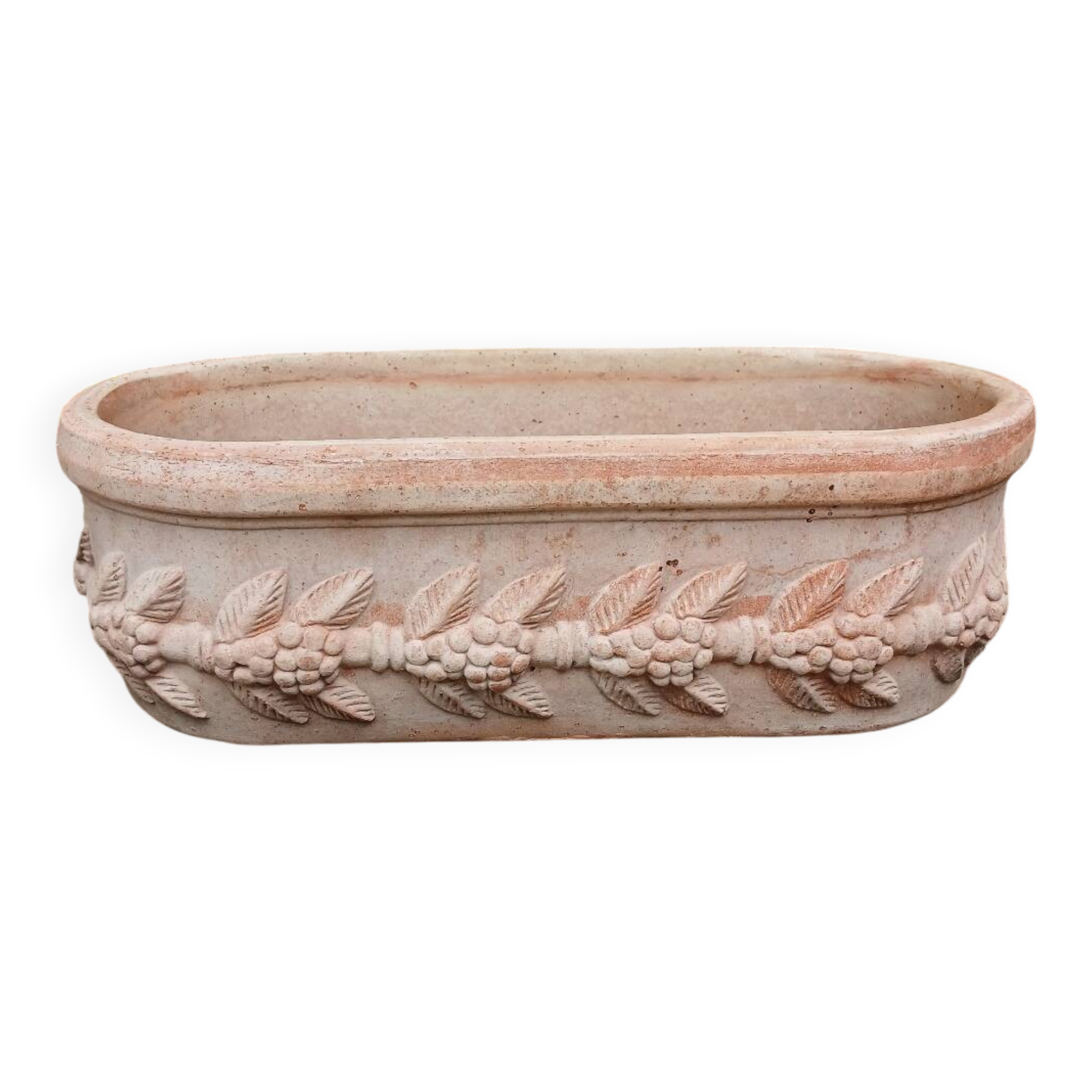 Tuscan terracotta planter