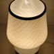Murano glass table lamp. Italy, 1980s.