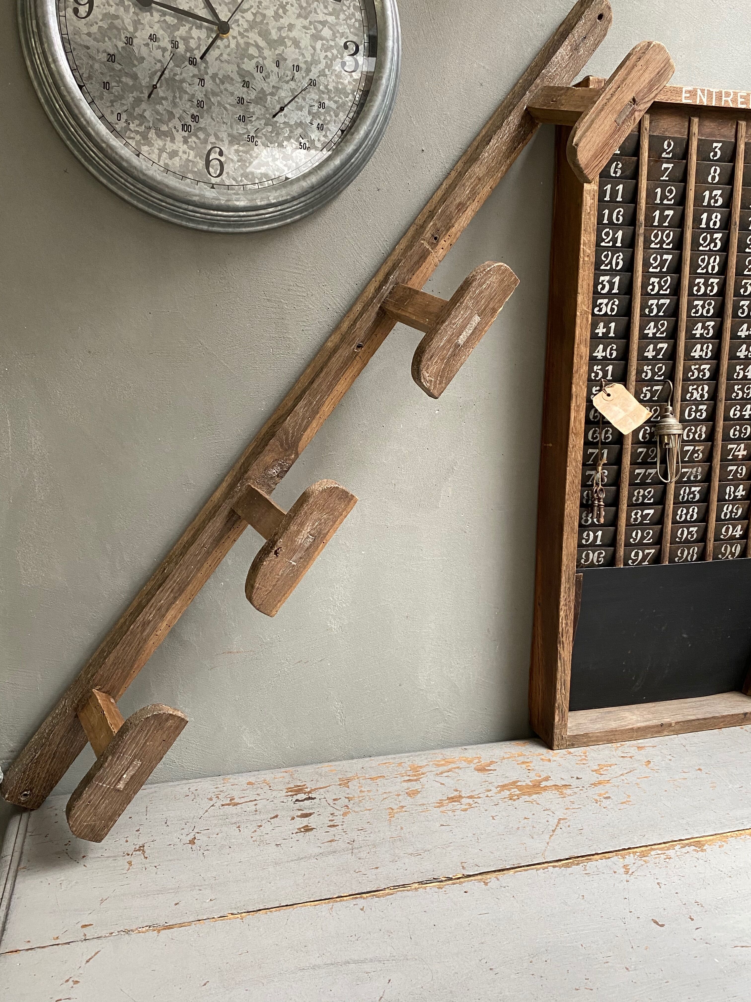 Raw wood hook