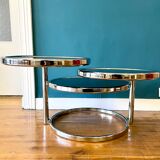 Coffee table with 3 levels Leitmotiv-swivel