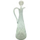 Piramide carafe in cut crystal Val Saint Lambert, circa 1900