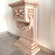 Imperio console with bespoke faceted glass