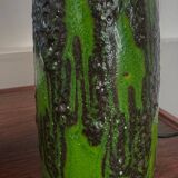 Vintage ceramic lamp Scheurich, Model 520 W. Germany, Mid-Century