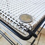 Side table with integrated magazine rack Tjerk Reijenga Pilastro 1950s