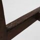 Antique oak Spanish console table with handcrafted drawers, 18th century