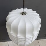 Opaline pendant lamp 1960s brutalist style