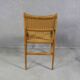 Vintage Cord Woven Chair, Denmark, 1960s