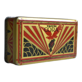 Advertising box toffee cora tole lithograph