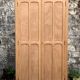 Parisian paneled cabinet in raw wood, 1940