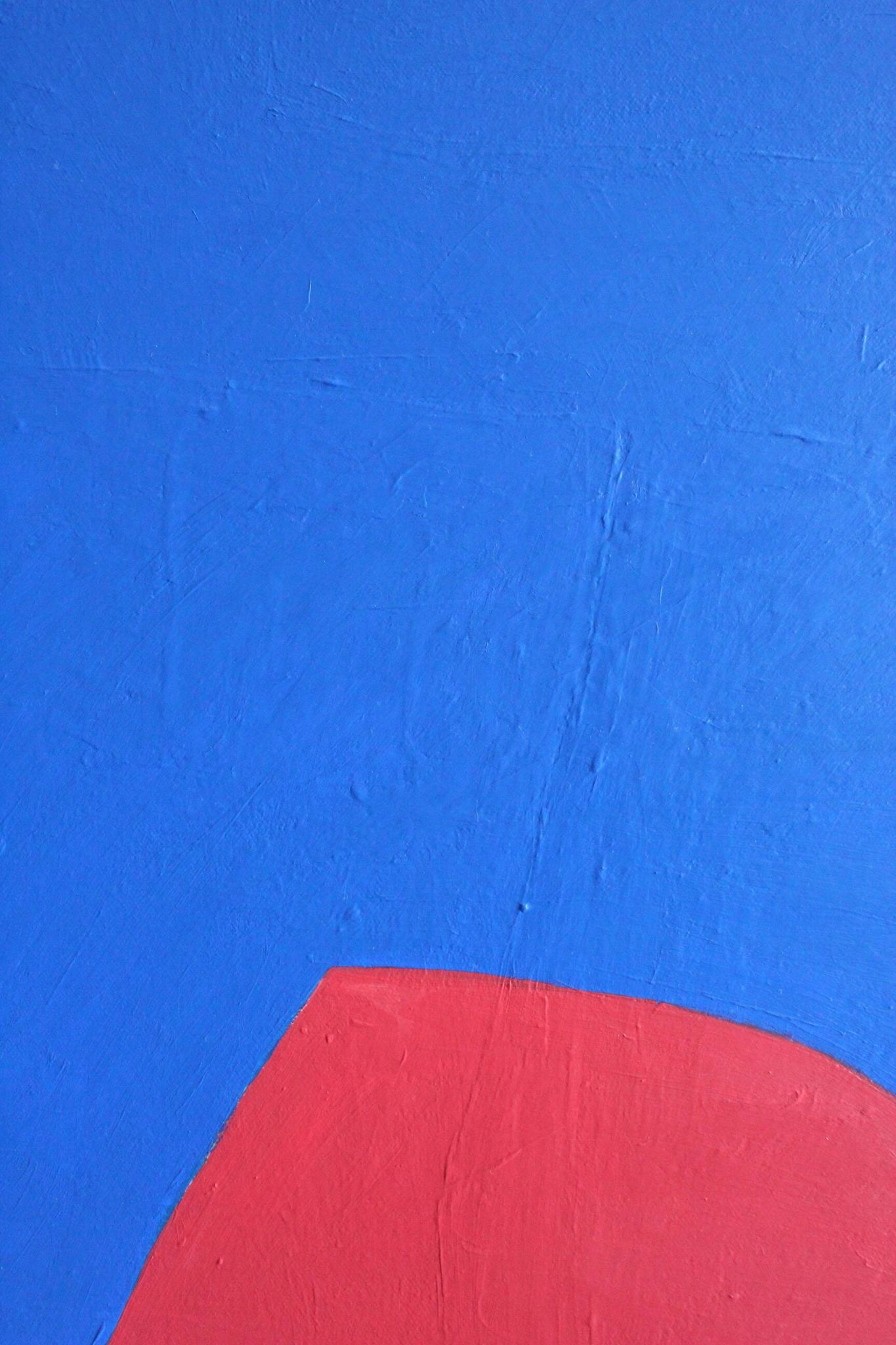Minimalist canvas couple embraced "a hug" signed Bodasca
