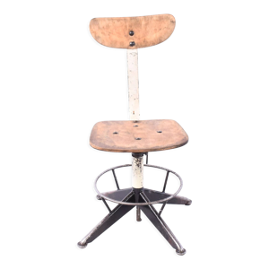 chaise réglable en acier