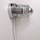 Pair of vintage spring wall lights