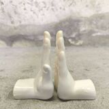 Vintage ceramic bookends