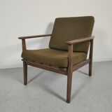 Scandinavian armchair oak 50/60
