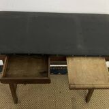 Small vintage wooden desk / console table