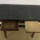 Petit bureau / table console en bois vintage