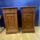 Pair bedside / louis Philippe nightstand