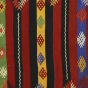 Anatolian handmade kilim rug 332 cm x 114 cm