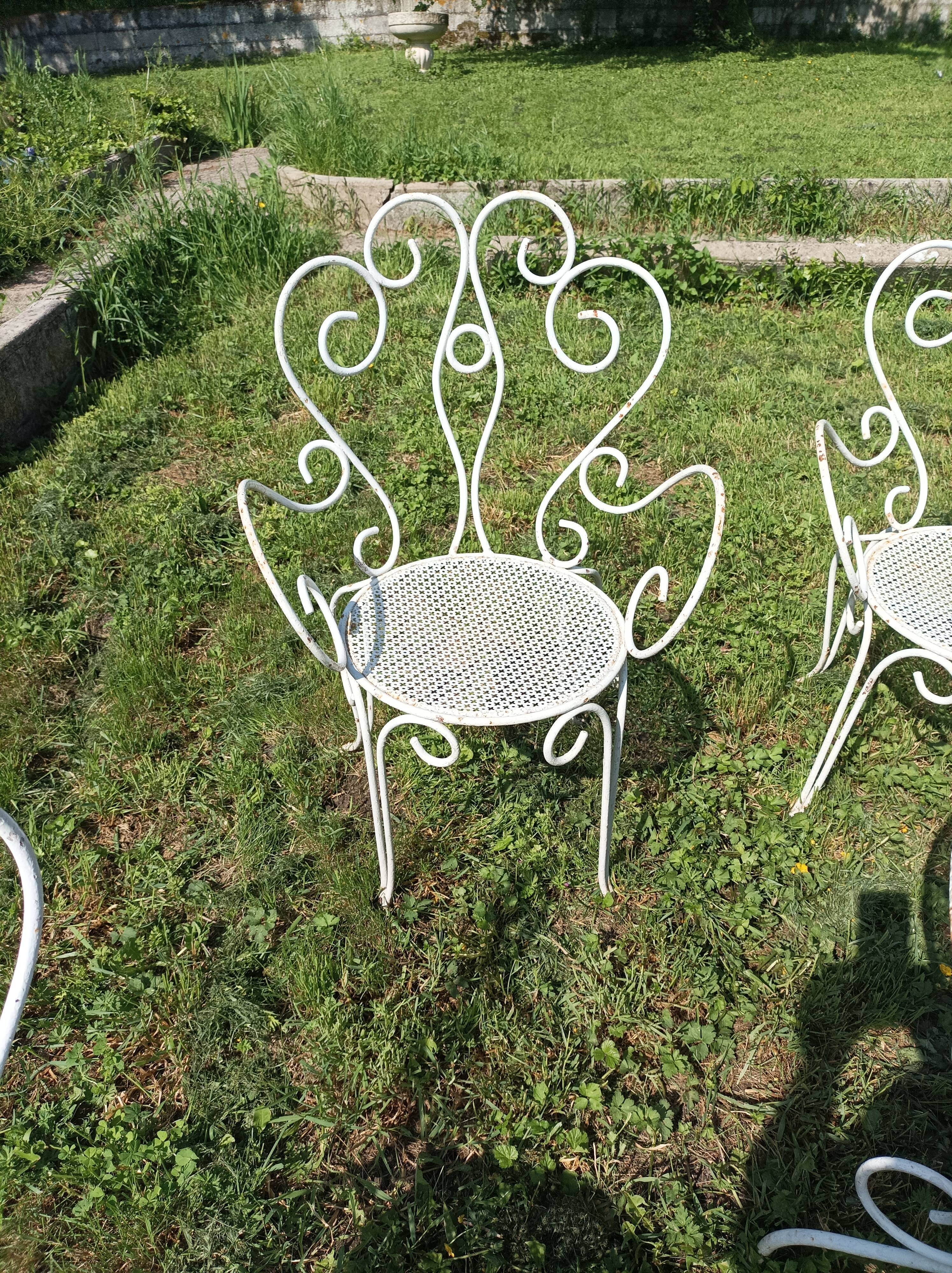 Vintage garden furniture 6 pieces