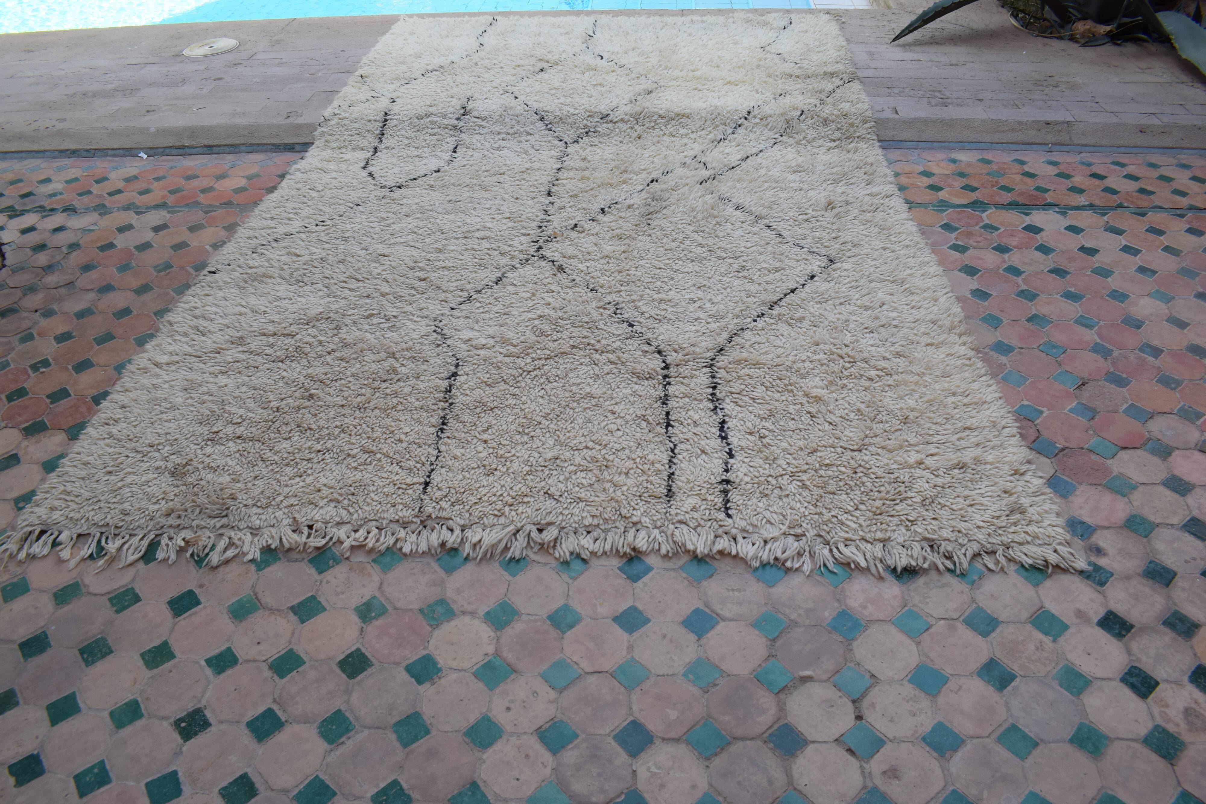 Tapis Beni Ouarain 300x190 cm