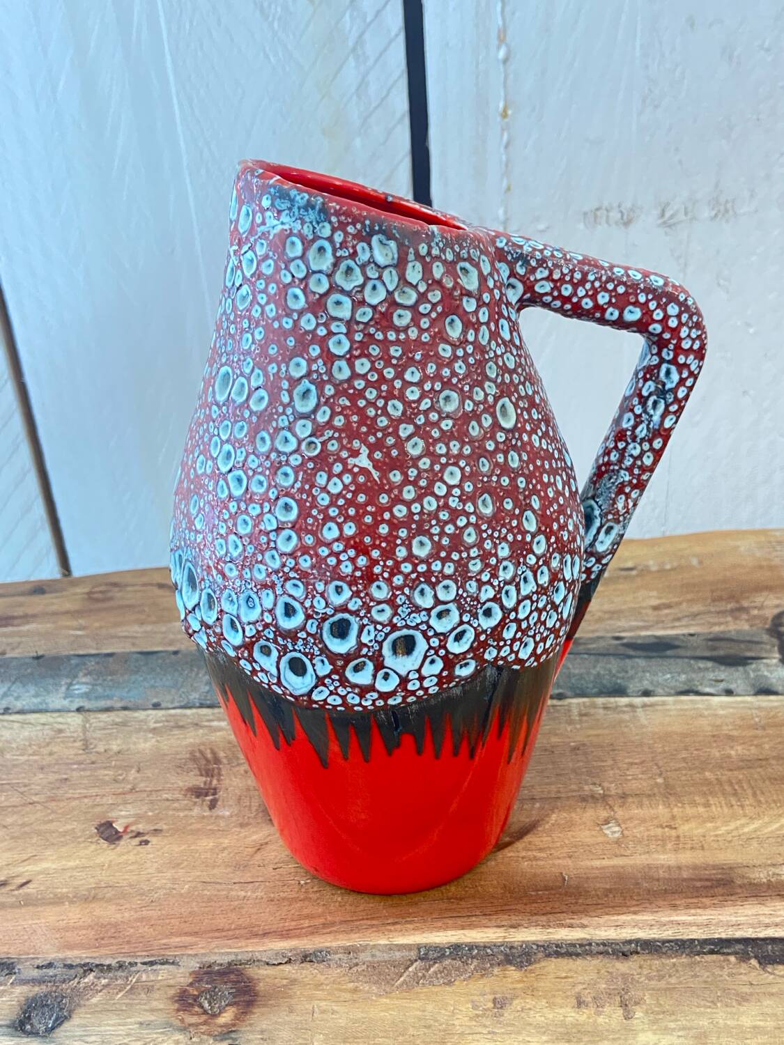 Fat Lava ceramic vase