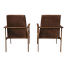 Ensemble de deux fauteuils vintage