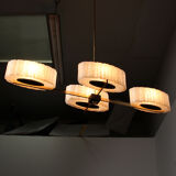 Pendant chandelier 1960 Arlus
