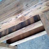 Professional furniture 120cm old solid wood workbench