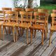 10 chaises BAUMANN N°29 hêtre clair