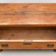 Antique pine chest of drawers – 3 large drawers – late 19th / early 20th century