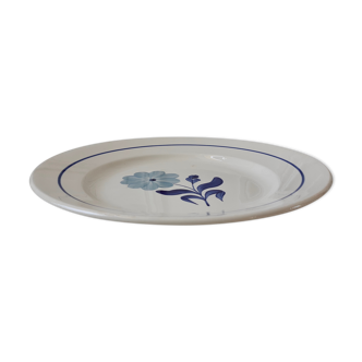 Plat de service faïencerie des Givors années 40