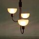 Suspension style Memphis 1960s, adjustable vintage lamp.