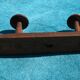 Wooden wall coat holder