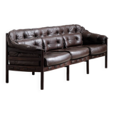 Canapé en cuir par Arne Norell pour Coja, Suède, années 1970