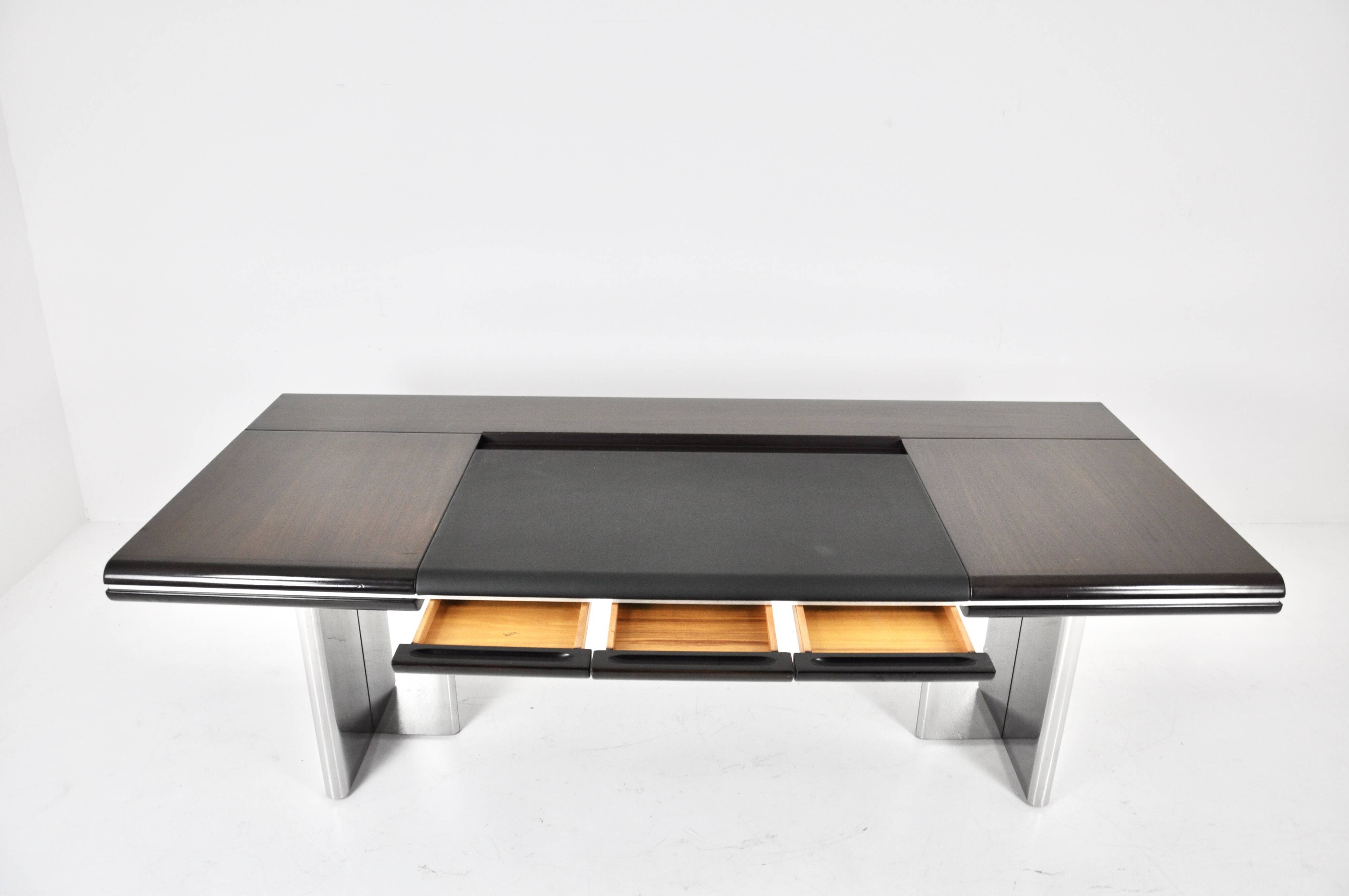 Italian desk by Hans Von Klier for Skipper, 1970s