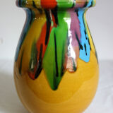 Vallauris vintage ceramic vase