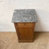 Wooden jam maker and marble slab