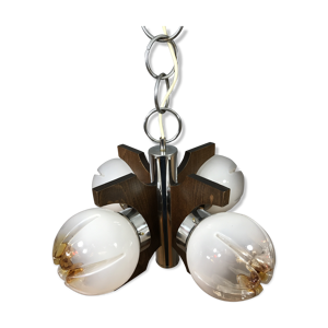 lustre, conçu par AV Mazzega, italie, années 1970