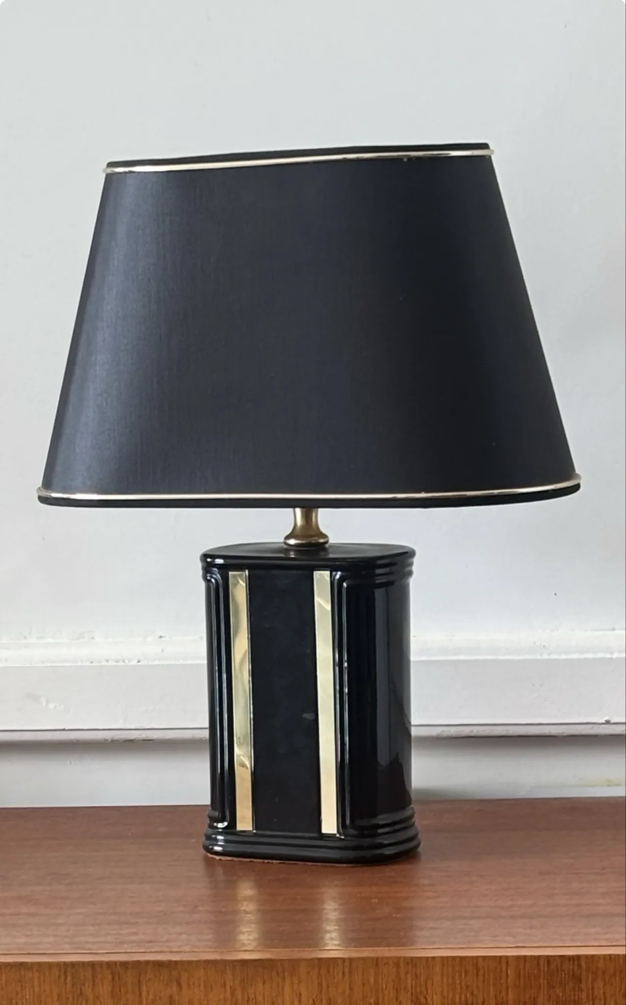 Hollywood Regency & Art Deco style table lamp