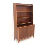 Scandinavian mahogany library, Sweden, 1950