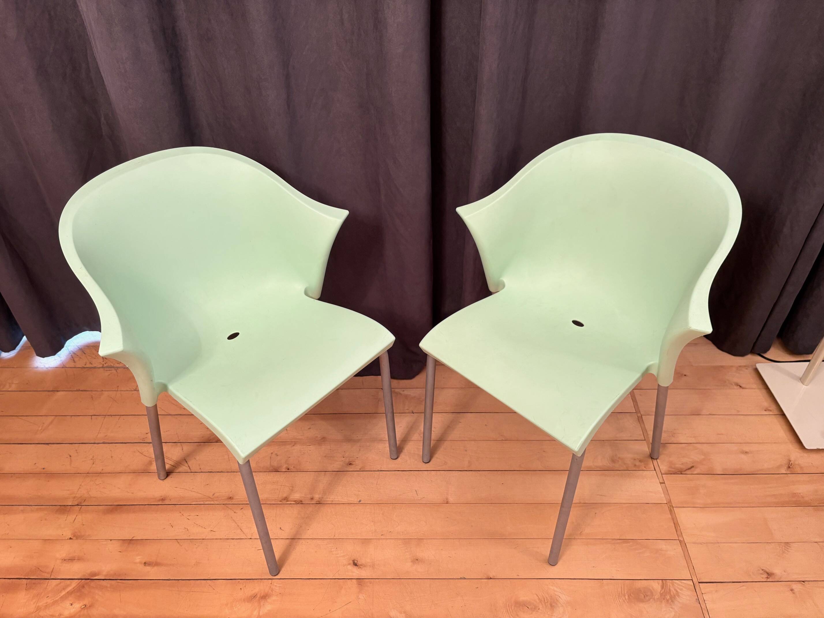 Pair of Bla Bla Bla chairs designed by Marco Maran for Parri A. & CO.