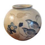 Danish vase with double decoration