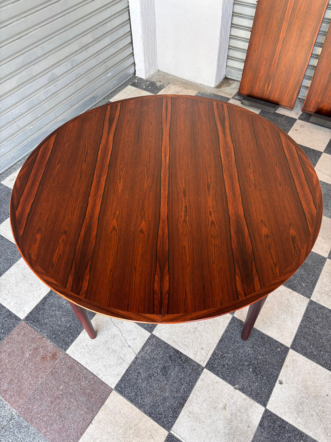 Table Arne Vodder en palissandre