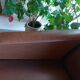 a pair of comfortable vintage armchairs with splayed legs