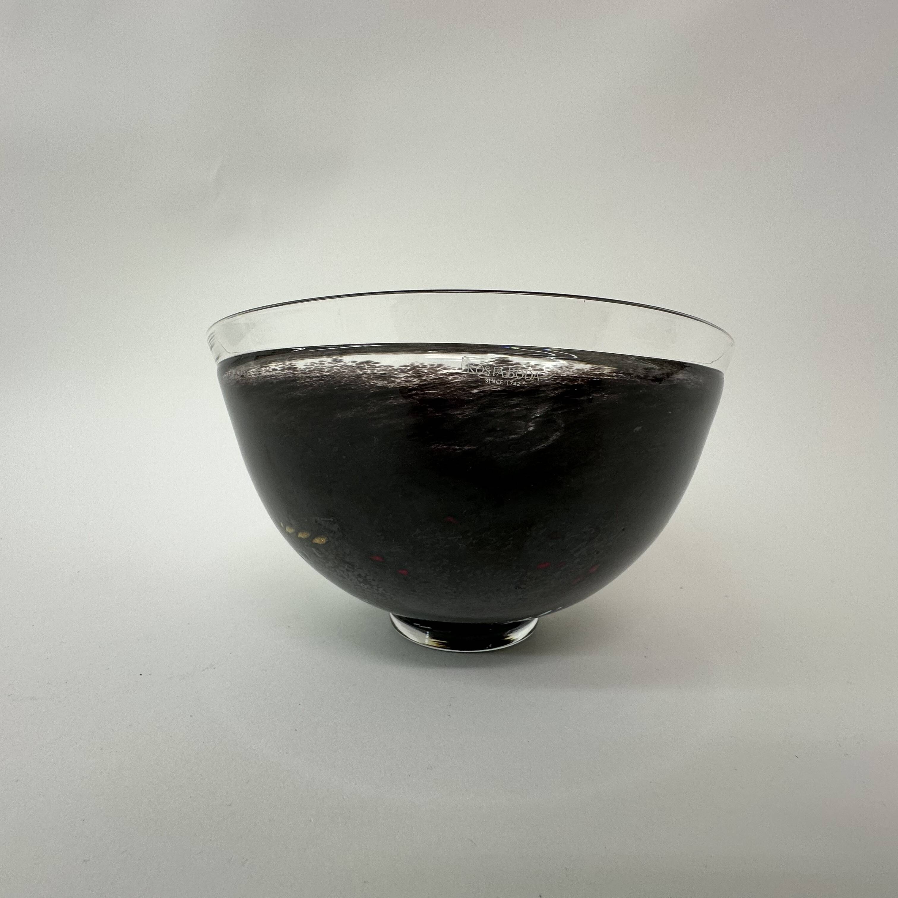 Bertil Vallien for Kosta Boda Satellite bowl , 1990’s Sweden