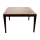 Table basse de bois de rose par Severin Hansen pour Haslev Furniture des années 1960.