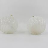 Clichy glass wall lights