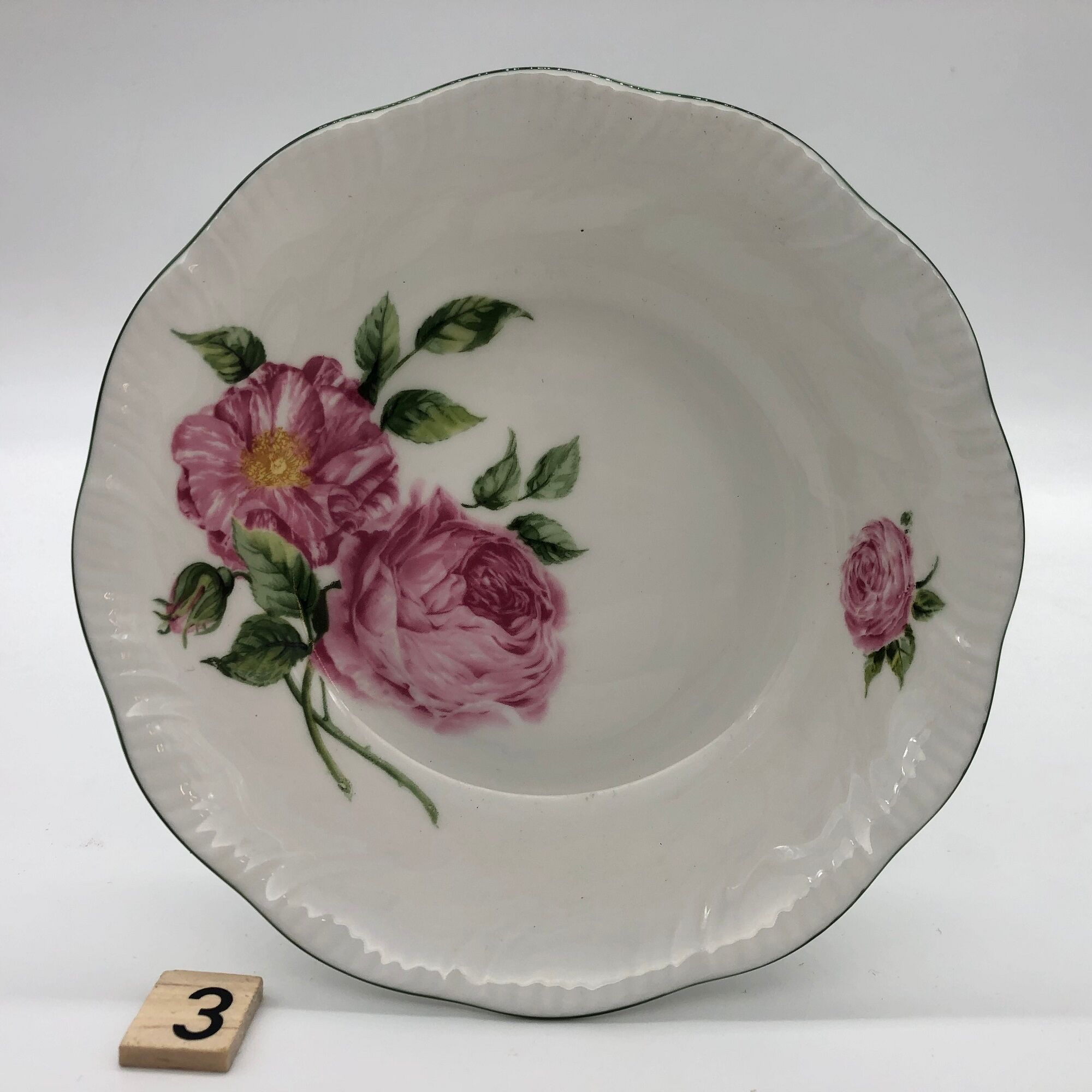 6 dessert & ice bowls with serving dish "the national trust – england"