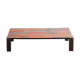 Vintage colorful metal coffee table